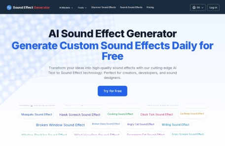 Sound Effect Generator